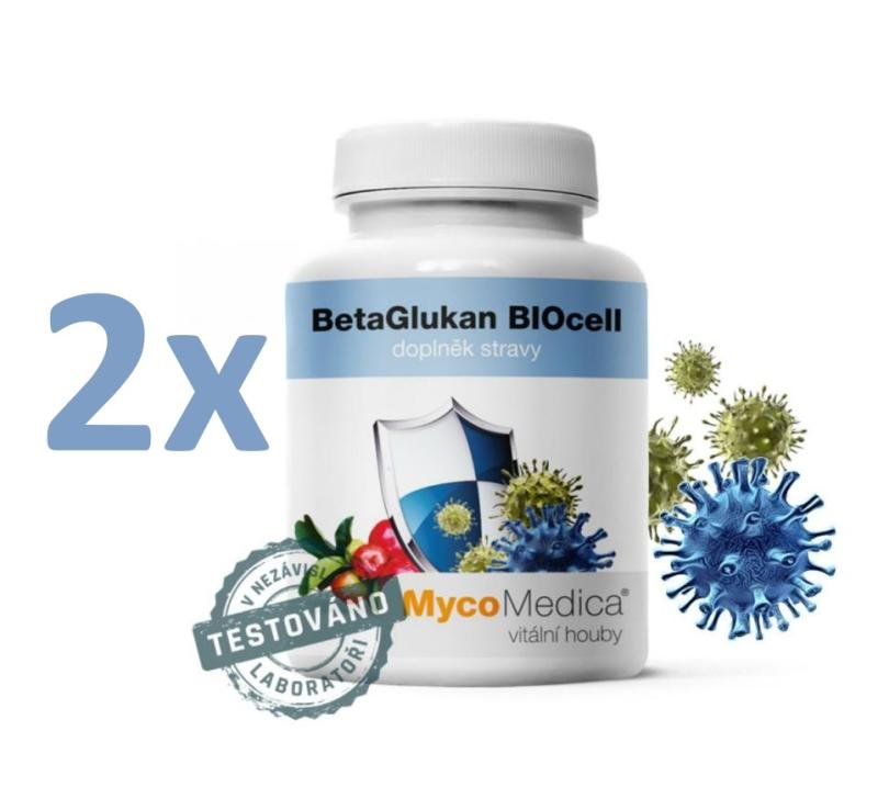 MycoMedica BetaGlukan Biocell 2 x 90 kapslí